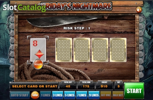 Οθόνη6. Fridays Nightmare Κουλοχέρης 