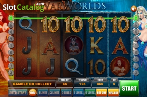 Οθόνη4. WarWorlds Κουλοχέρης