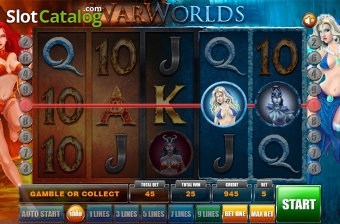 Οθόνη5. WarWorlds Κουλοχέρης