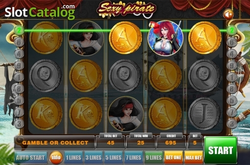 Οθόνη4. Sexy Pirates Κουλοχέρης 