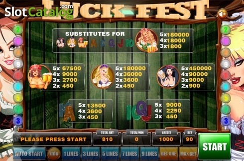 Οθόνη8. Luck Fest Κουλοχέρης