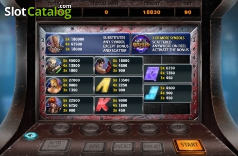 Οθόνη5. Steel Fist Κουλοχέρης