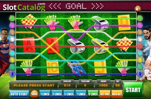 Οθόνη2. Goal (GameX) Κουλοχέρης