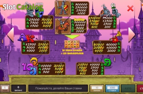 Οθόνη4. Age of Knights Κουλοχέρης