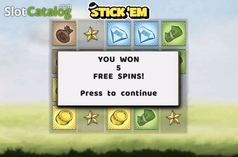 Οθόνη5. Stick 'Em Κουλοχέρης 