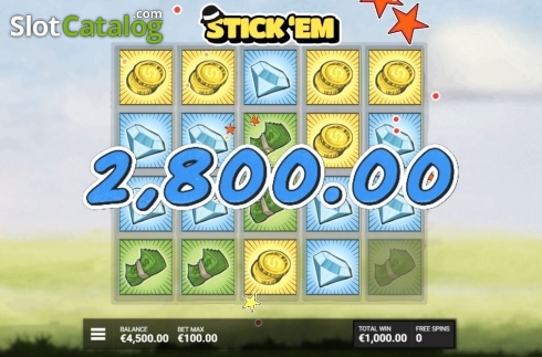 Οθόνη8. Stick 'Em Κουλοχέρης 