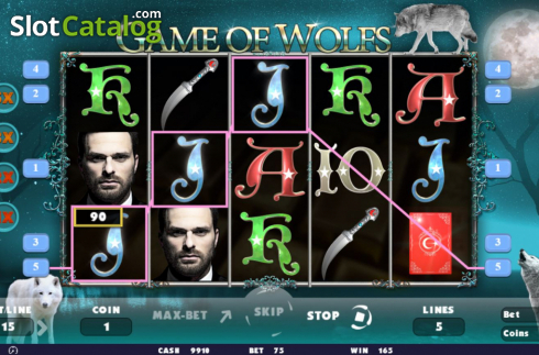 Οθόνη4. Game of Wolfs Κουλοχέρης