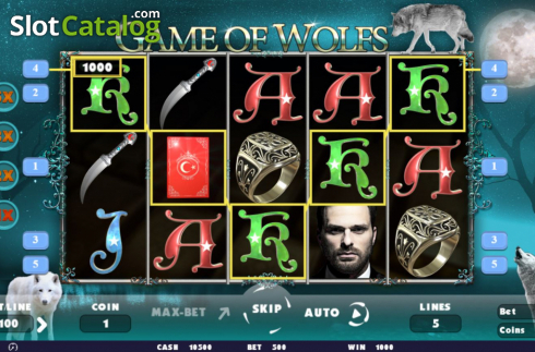 Οθόνη5. Game of Wolfs Κουλοχέρης