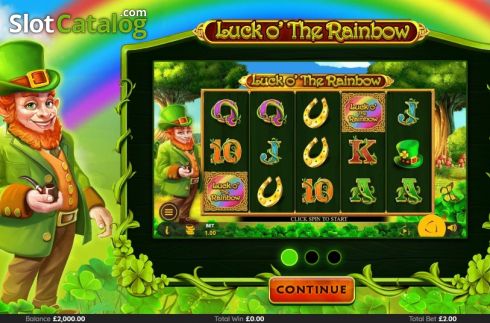 Οθόνη2. Luck O The Rainbow Κουλοχέρης