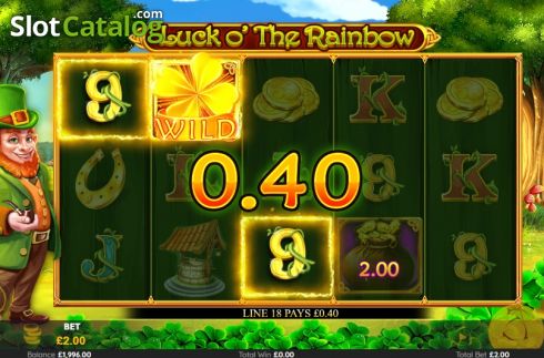 Οθόνη4. Luck O The Rainbow Κουλοχέρης