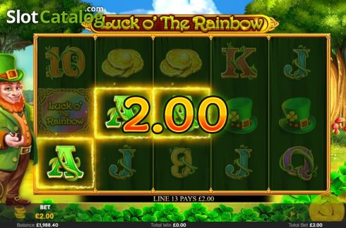 Οθόνη5. Luck O The Rainbow Κουλοχέρης