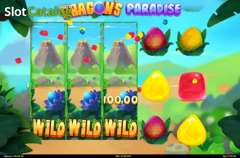 Οθόνη3. Dragons Paradise Κουλοχέρης
