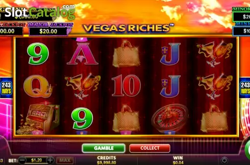 Οθόνη3. Vegas Riches Κουλοχέρης