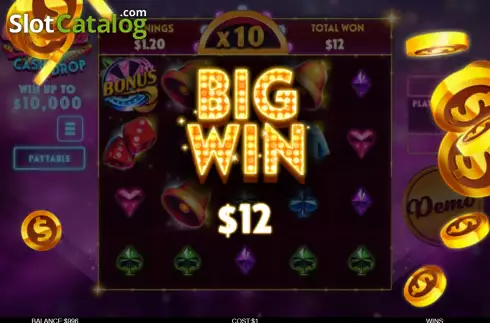 Οθόνη4. Vegas Cash Drop Κουλοχέρης