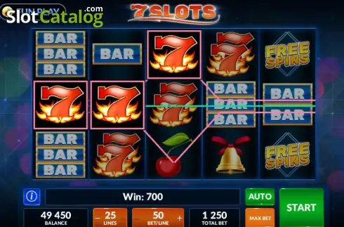 Οθόνη3. 7 Slots Κουλοχέρης