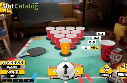 Οθόνη2. Beer Pong Κουλοχέρης 