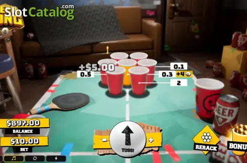 Οθόνη3. Beer Pong Κουλοχέρης 