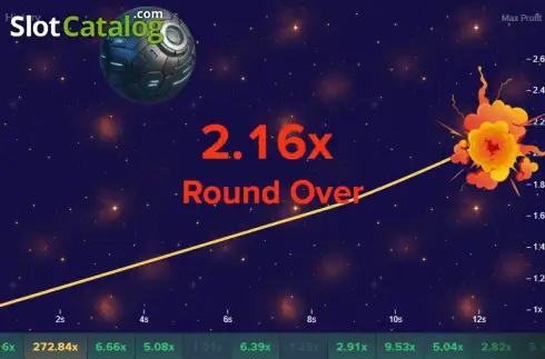 Οθόνη3. Moonshot (Duelbits Originals) Κουλοχέρης