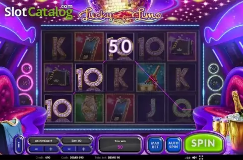 Οθόνη3. Lucky Limo Κουλοχέρης