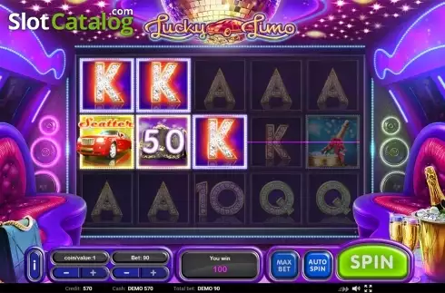 Οθόνη4. Lucky Limo Κουλοχέρης