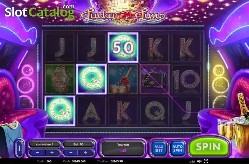 Οθόνη5. Lucky Limo Κουλοχέρης