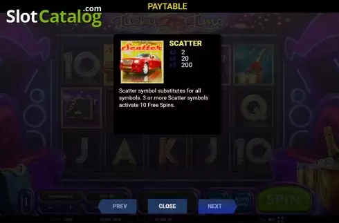 Οθόνη7. Lucky Limo Κουλοχέρης