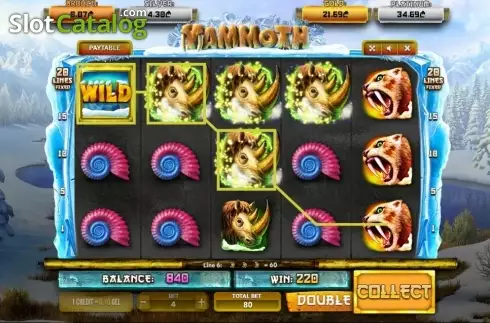 Οθόνη3. Mammoth (Betsense) Κουλοχέρης