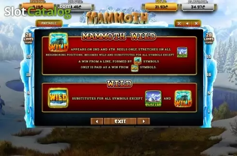 Οθόνη7. Mammoth (Betsense) Κουλοχέρης