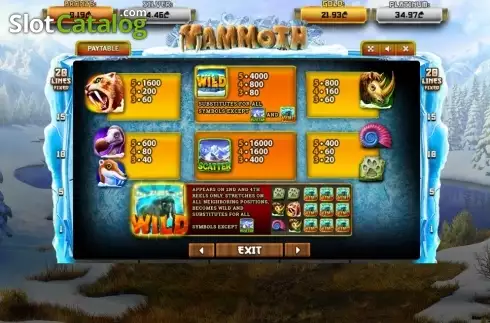 Οθόνη6. Mammoth (Betsense) Κουλοχέρης