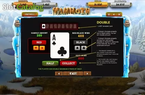 Οθόνη9. Mammoth (Betsense) Κουλοχέρης