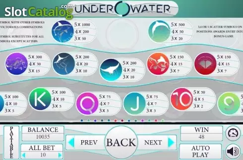 Οθόνη5. Under Water Κουλοχέρης