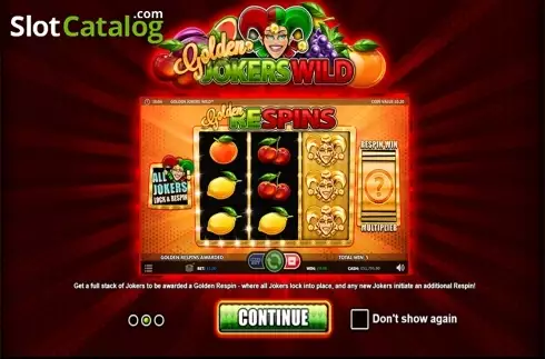 Οθόνη3. Golden Jokers Wild Κουλοχέρης