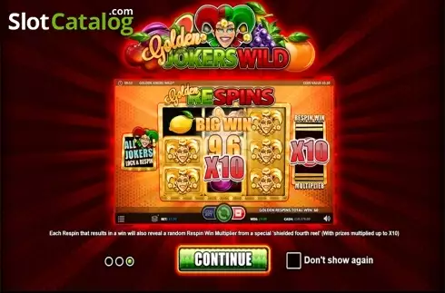 Οθόνη4. Golden Jokers Wild Κουλοχέρης