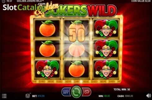 Οθόνη6. Golden Jokers Wild Κουλοχέρης