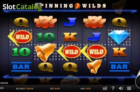Οθόνη5. Spinning Wilds Κουλοχέρης