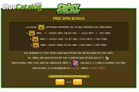 Οθόνη4. Crazy Scientist (Jumbo Games) Κουλοχέρης