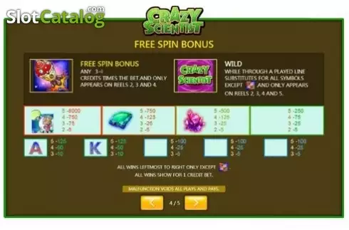 Οθόνη6. Crazy Scientist (Jumbo Games) Κουλοχέρης