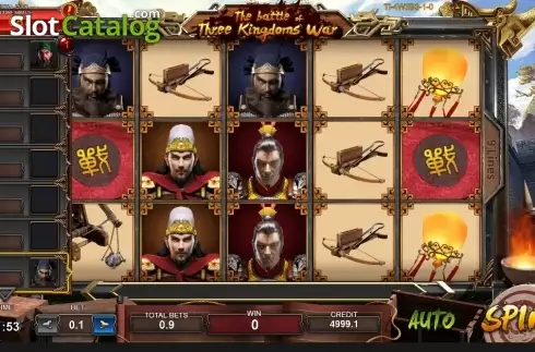 Οθόνη2. The Battle of Three Kingdoms War Κουλοχέρης 