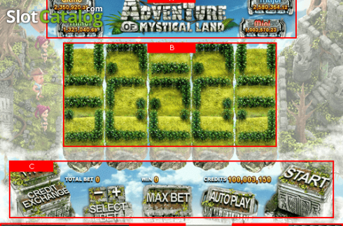 Οθόνη4. Adventure of Mystical Land Κουλοχέρης