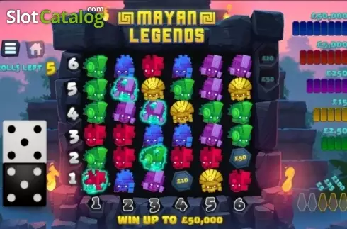 Οθόνη3. Mayan Legends Κουλοχέρης