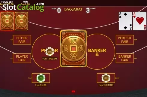 Οθόνη3. Baccarat (OneTouch) Κουλοχέρης 