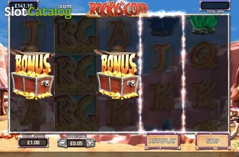 Οθόνη6. Rocky's Gold Κουλοχέρης 