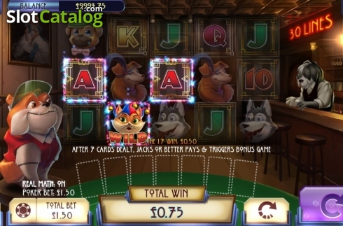 Οθόνη3. Poker Dogs Κουλοχέρης