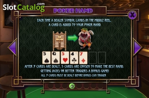 Οθόνη9. Poker Dogs Κουλοχέρης