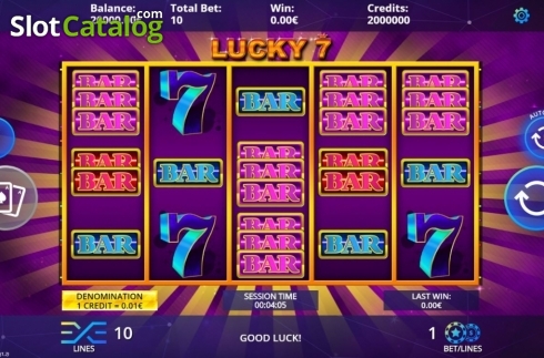 Οθόνη2. Lucky 7 (DLV) Κουλοχέρης