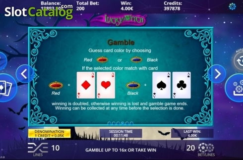 Οθόνη7. Lucky Witch (DLV) Κουλοχέρης