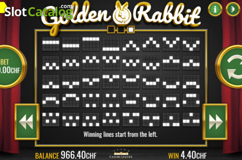Οθόνη8. Golden Rabbit (PAF) Κουλοχέρης