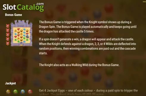 Οθόνη8. Knights & Dragons Κουλοχέρης