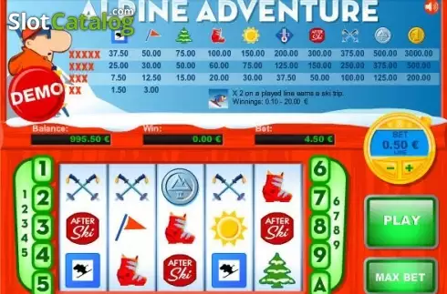 Οθόνη2. Alpine Adventure Κουλοχέρης