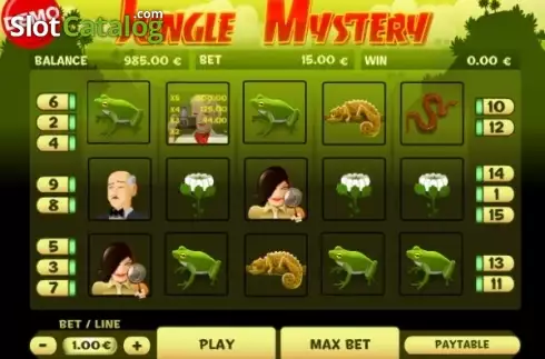 Οθόνη4. Jungle Mystery (PAF) Κουλοχέρης